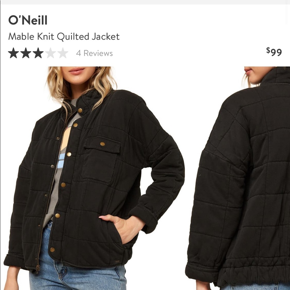 “Washed Black” O’Neill Jacket
